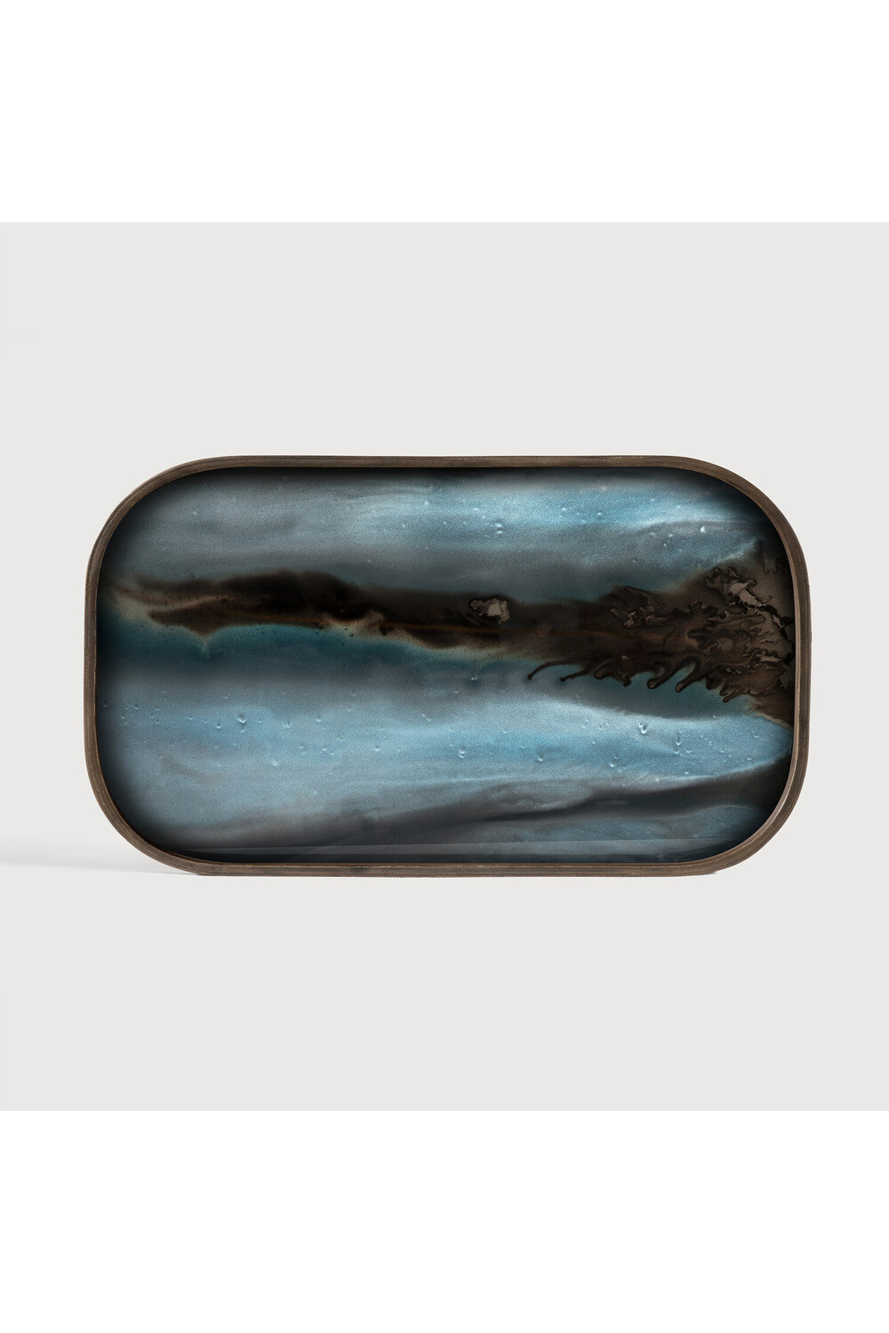   Hand-painted Glass Valet Tray | Oroa.com