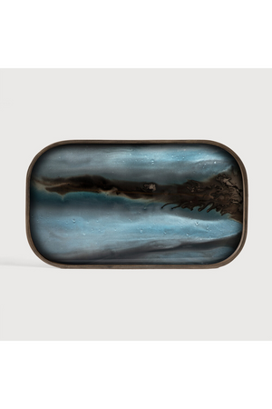   Hand-painted Glass Valet Tray | Oroa.com