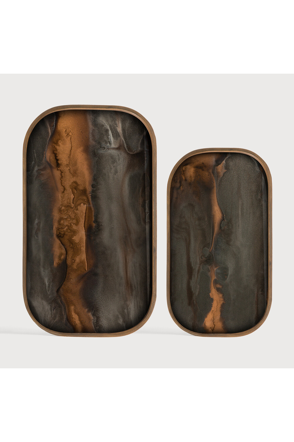   Hand-painted Glass Valet Tray | Oroa.com