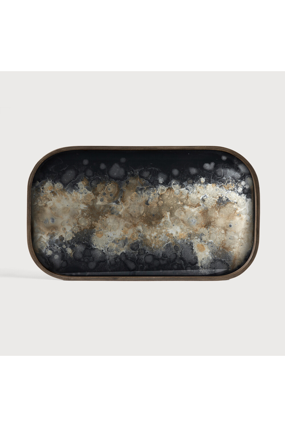   Hand-painted Glass Valet Tray | Oroa.com