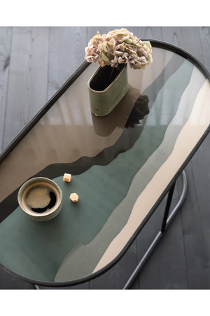   Oval Glass Tray | Oroa.com