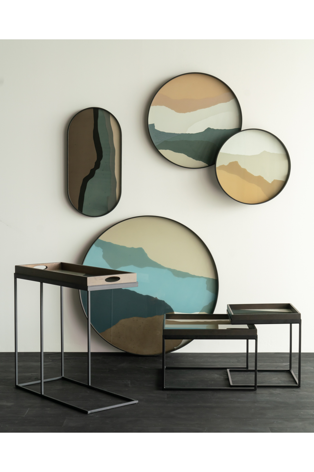   Oval Glass Tray | Oroa.com