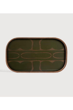   Hand-printed Glass Valet Tray | Oroa.com