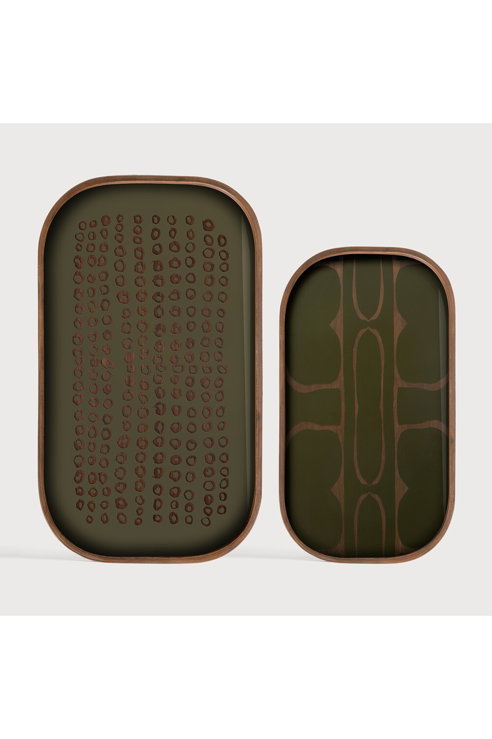  Hand-printed Glass Valet Tray | Oroa.com