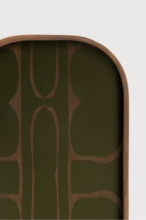   Hand-printed Glass Valet Tray | Oroa.com
