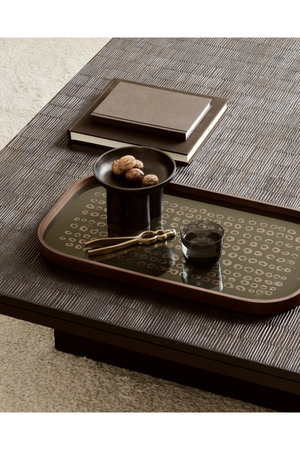   Hand-printed Glass Valet Tray | Oroa.com