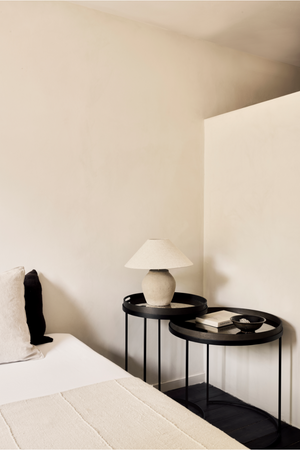   Round Tray Side Table Set (2) | Oroa.com