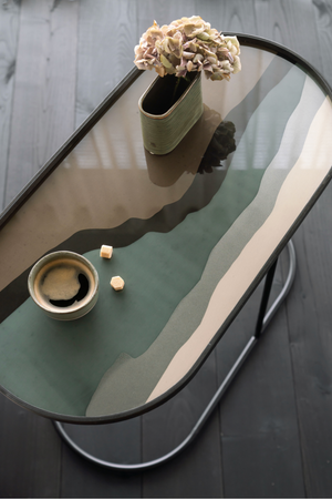   Black Tray Side Table | Oroa.com