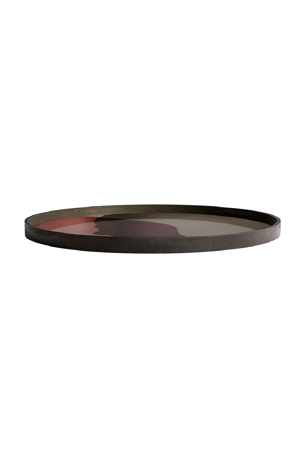   Printed Glass Round Tray | Oroa.com