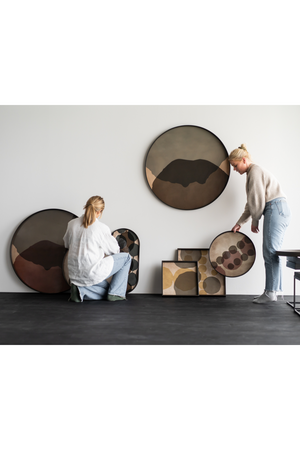   Printed Glass Round Tray | Oroa.com