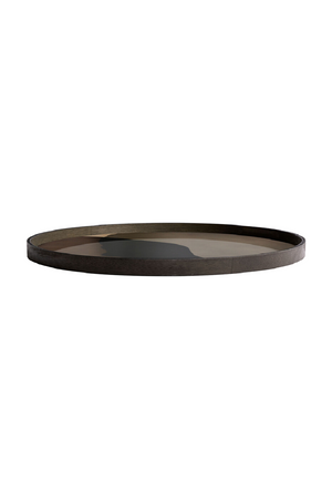   Printed Glass Round Tray | Oroa.com