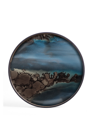   Round Glass Tray | Oroa.com