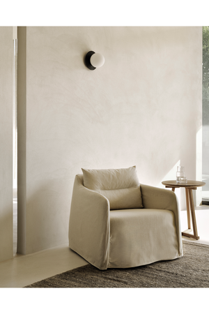   Linen Lounge Chair | Oroa.com