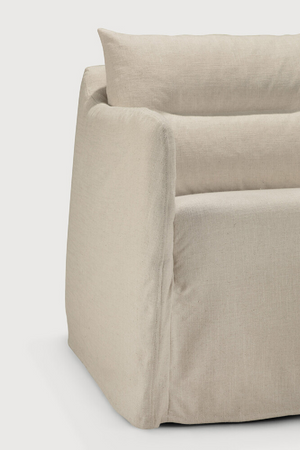   Linen Lounge Chair | Oroa.com