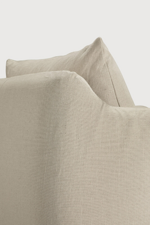   Linen Lounge Chair | Oroa.com