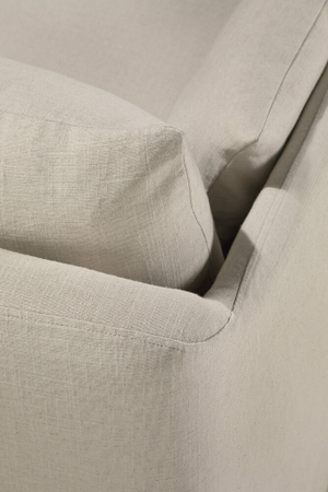   Linen Lounge Chair | Oroa.com