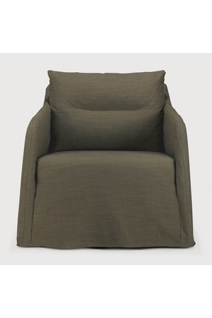   Linen Lounge Chair | Oroa.com