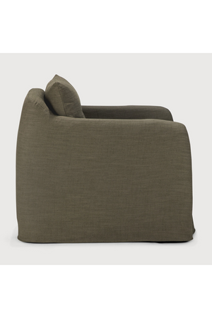   Linen Lounge Chair | Oroa.com