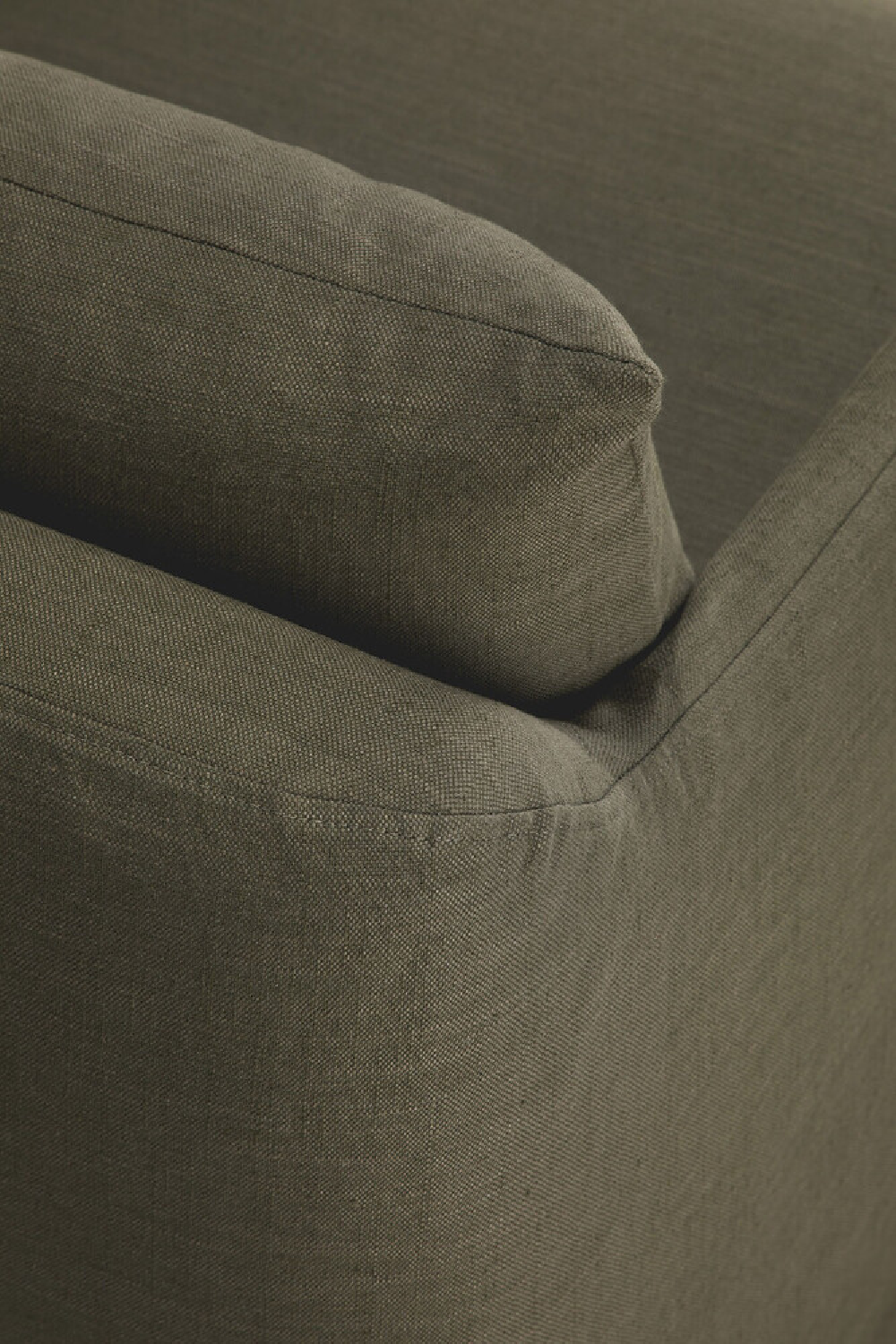  Linen Lounge Chair | Oroa.com