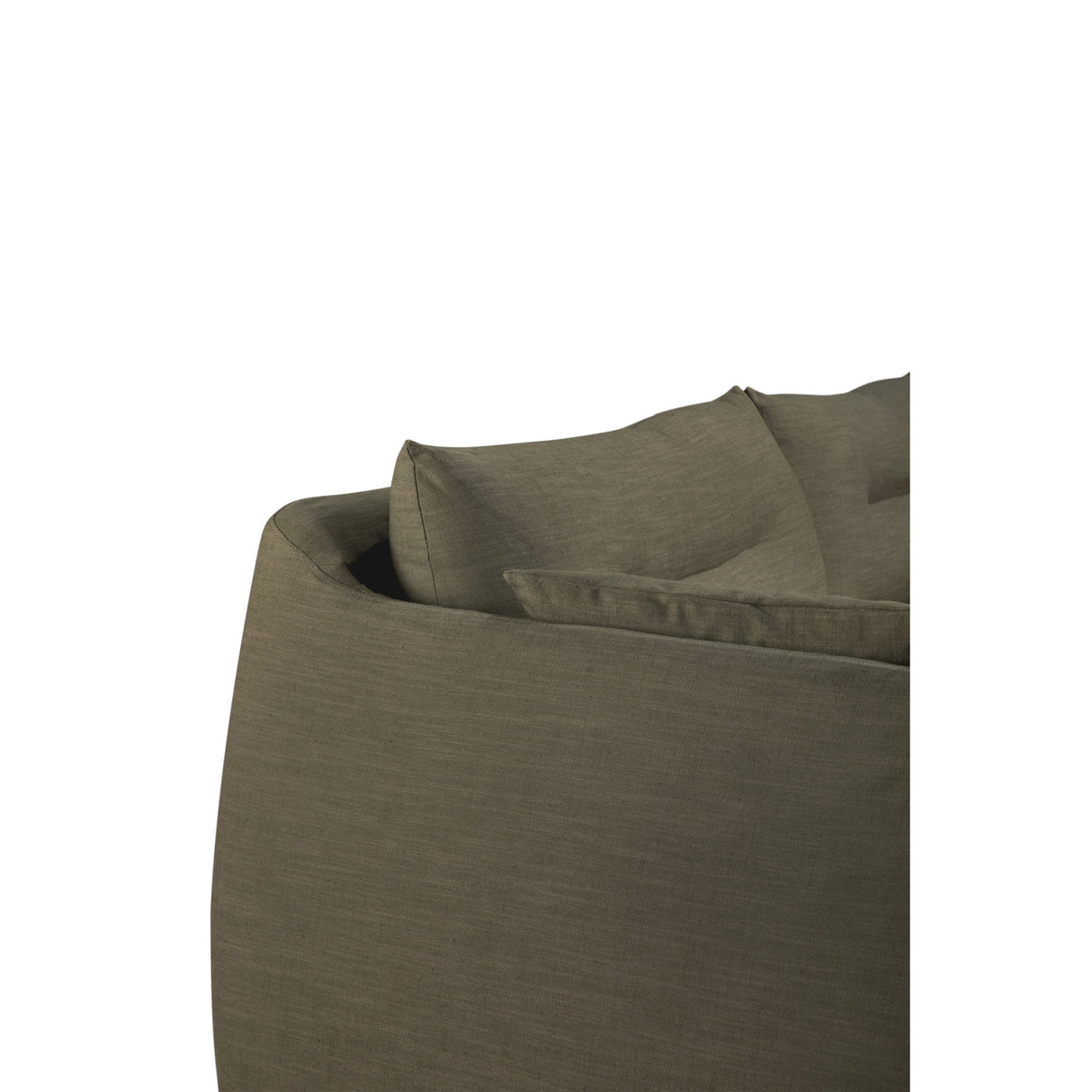   Modern European furniture - Linen Blend 2-Seater Sofa - www.oroa.com | Oroa.com