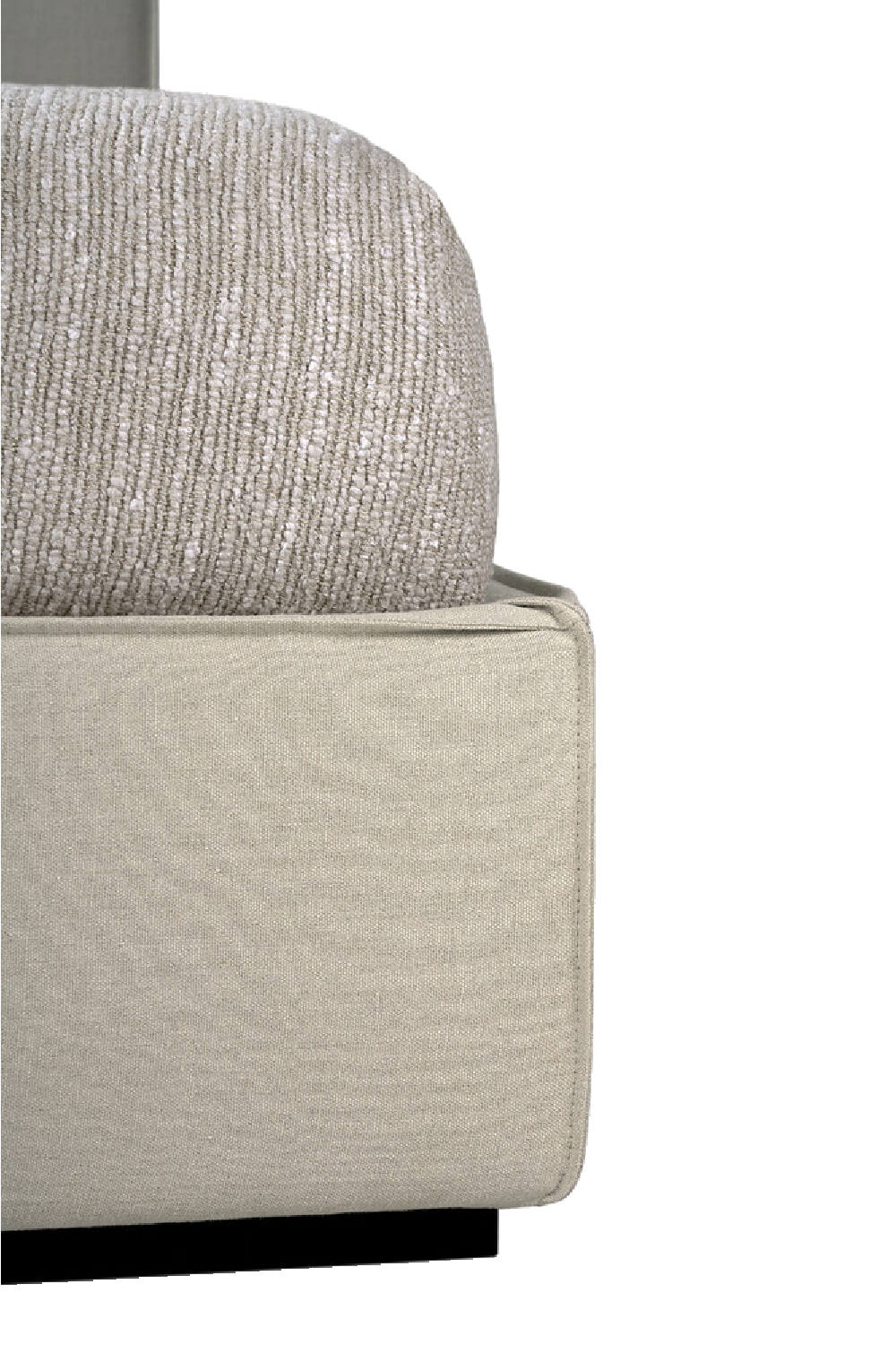   Modern Minimalist Linen Queen Bed | Oroa.com
