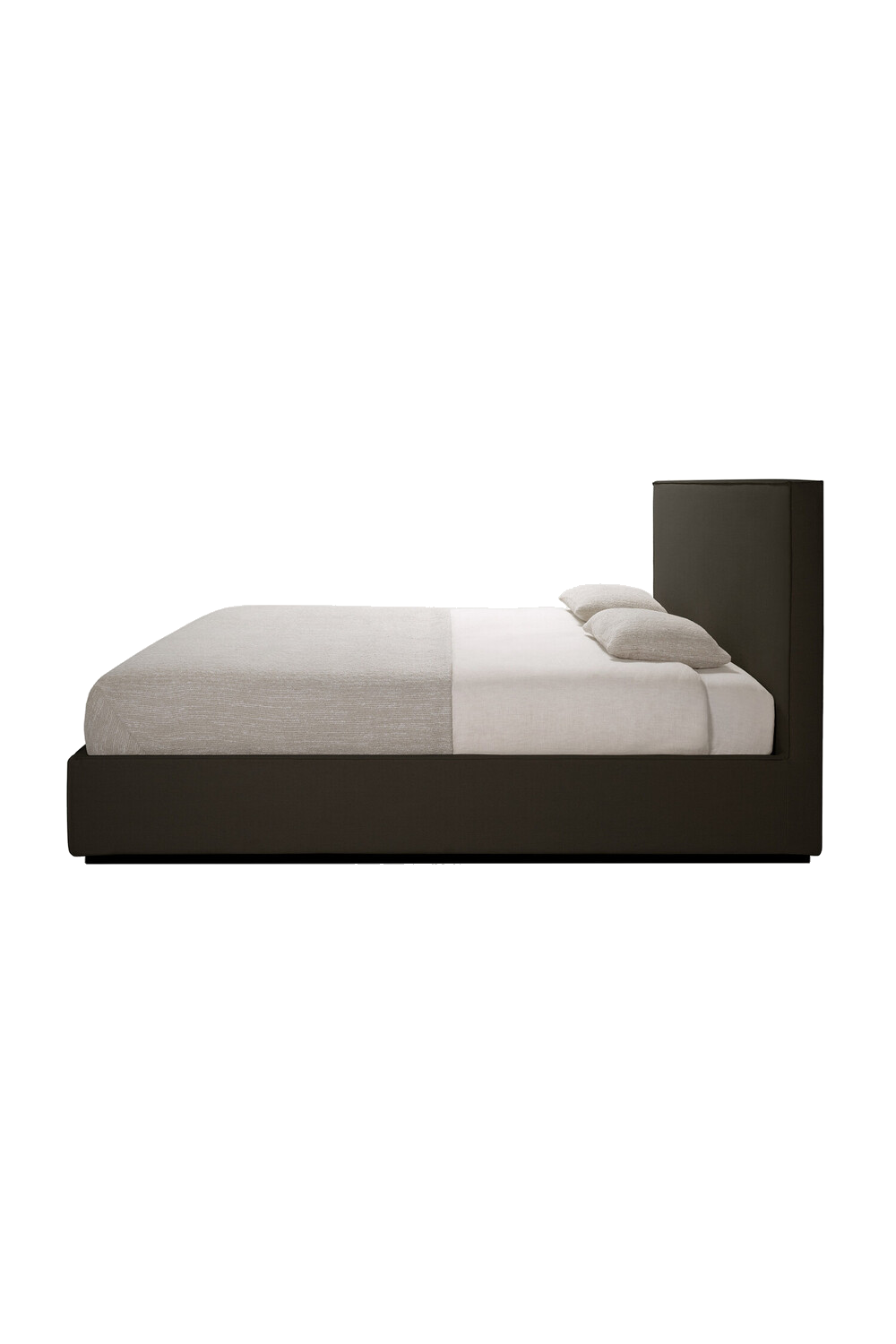   Modern Minimalist Linen Queen Bed | Oroa.com
