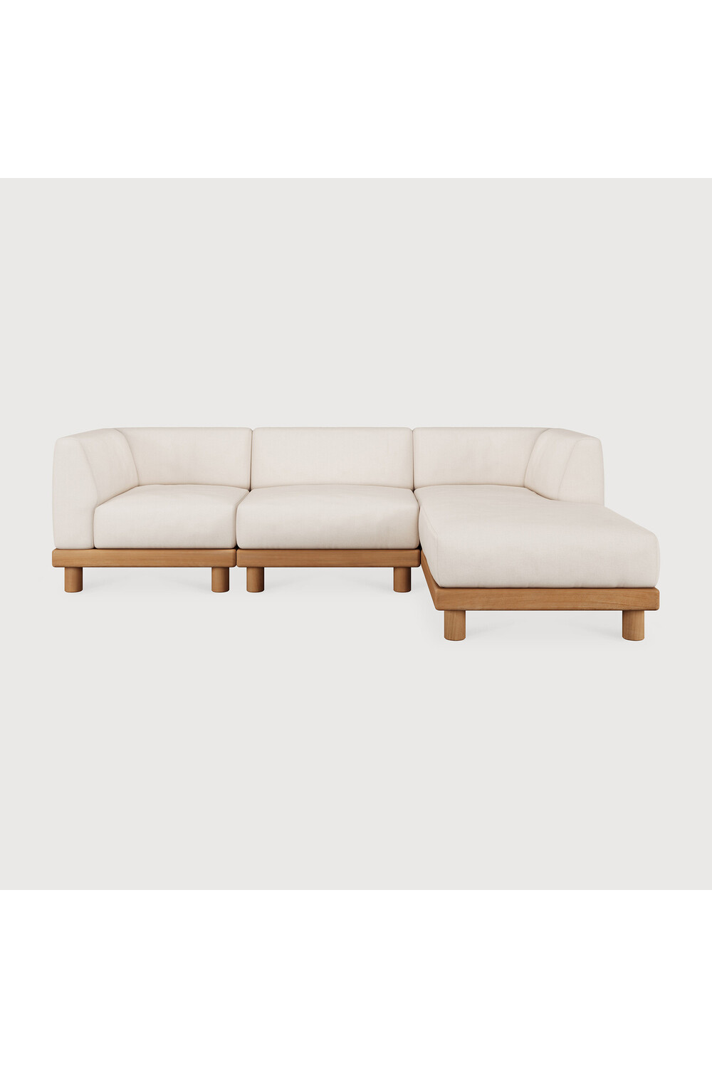   Outdoor Modular Sofa with Chaise S | Oroa.com