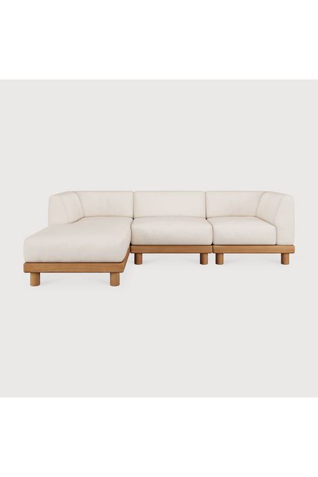   Outdoor Modular Sofa with Chaise S | Oroa.com