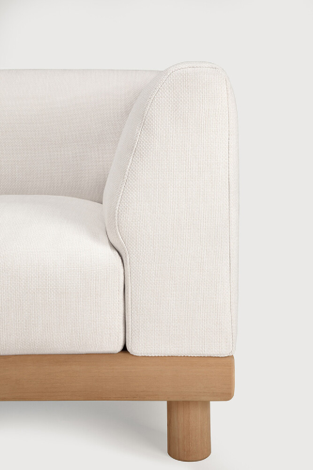   White 3-Seater Outdoor Modular Sofa | Oroa.com