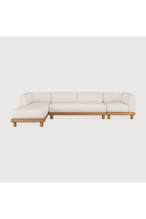   Outdoor Modular Sofa with Chaise L | Oroa.com
