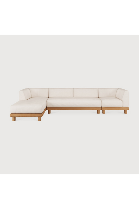   Outdoor Modular Sofa with Chaise L | Oroa.com