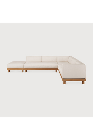   Outdoor Modular Sofa with Ottoman | Oroa.com