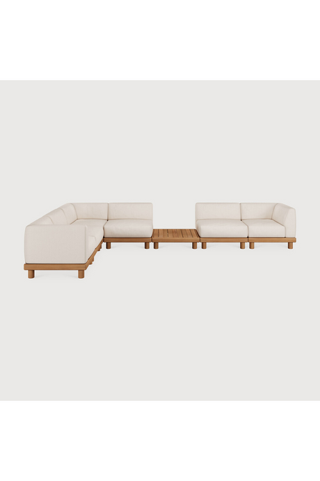   Outdoor Modular Sofa with Side Table | Oroa.com