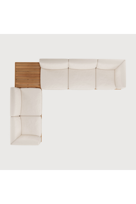   Outdoor Modular Sofa with Table | Oroa.com