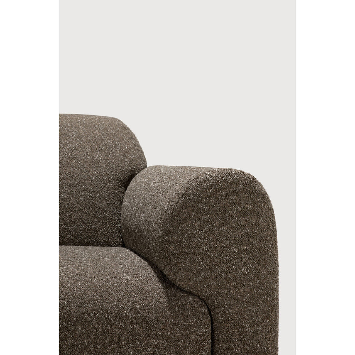   Modern European furniture - End Seater Sofa with Footstool  - www.oroa.com | Oroa.com