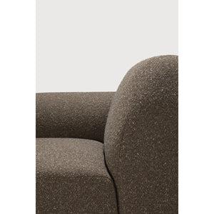   Modern European furniture - End Seater Sofa with Footstool  - www.oroa.com | Oroa.com