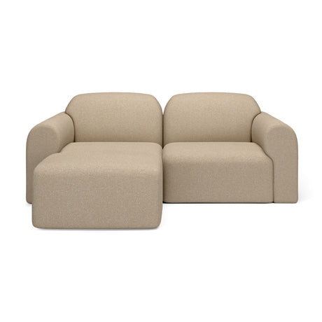   Modern European furniture - End Seater Sofa with Footstool  - www.oroa.com | Oroa.com
