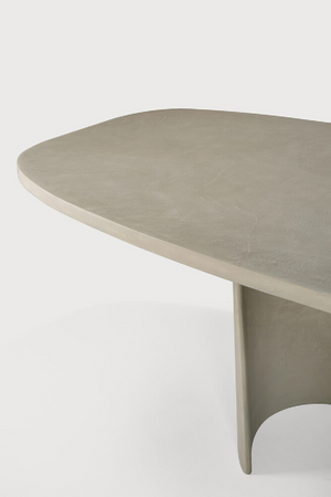   Round Concrete Outdoor Dining Table | Oroa.com