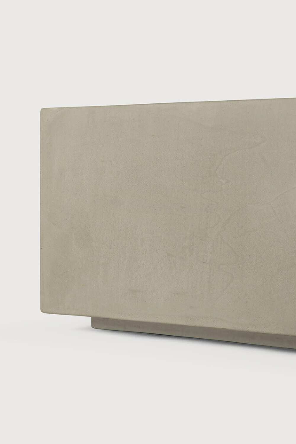   Rectangular Concrete Outdoor Coffee Table | Oroa.com