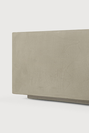   Rectangular Concrete Outdoor Coffee Table | Oroa.com