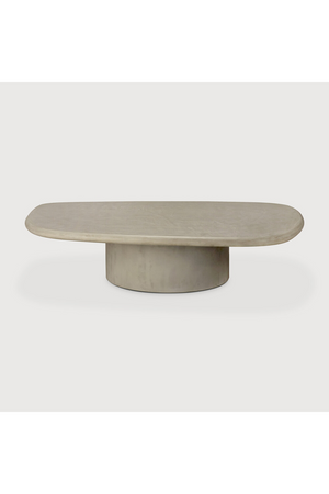   Pebble-Shaped Concrete Outdoor Coffee Table | Oroa.com