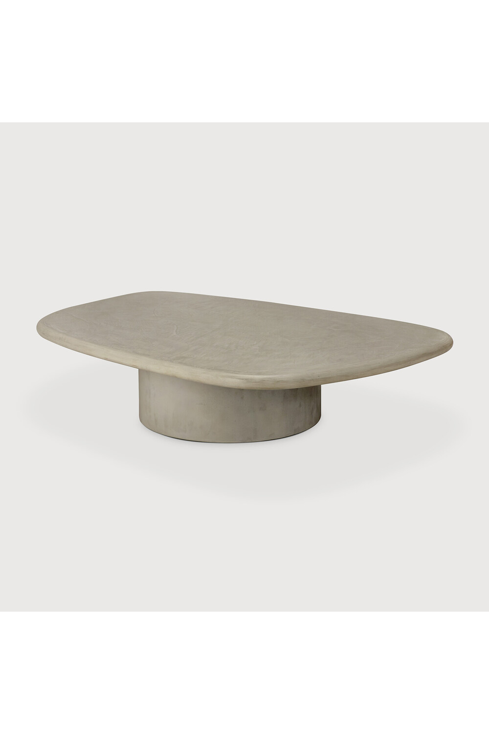   Pebble-Shaped Concrete Outdoor Coffee Table | Oroa.com