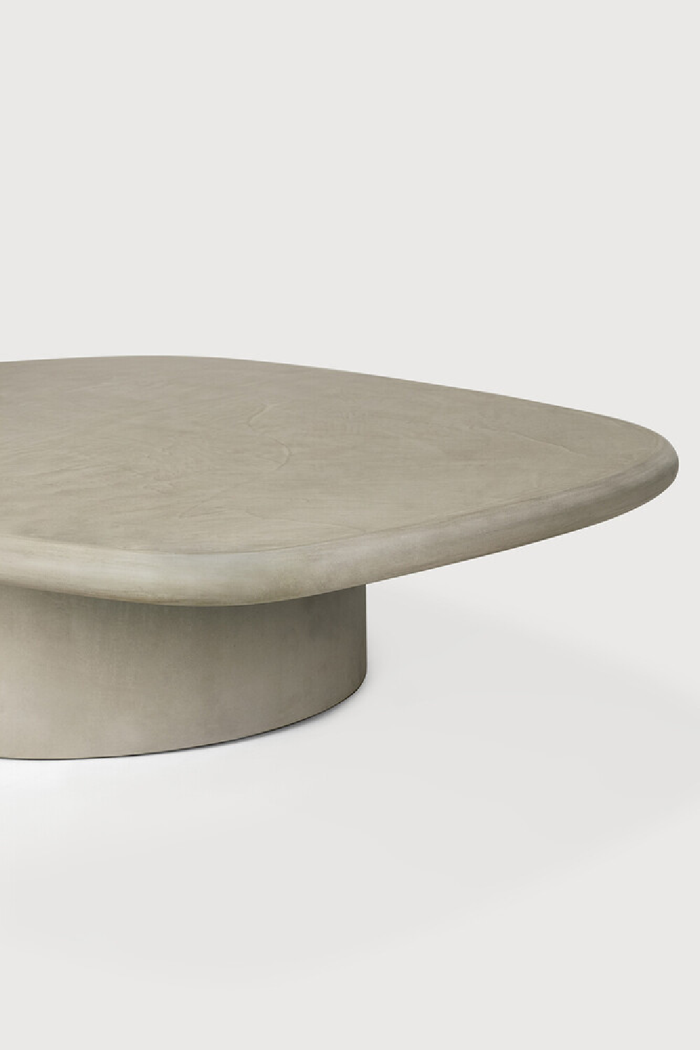   Pebble-Shaped Concrete Outdoor Coffee Table | Oroa.com