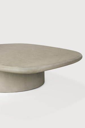   Pebble-Shaped Concrete Outdoor Coffee Table | Oroa.com