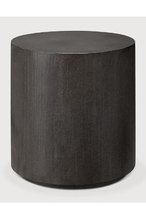   Round Concrete Outdoor Side Table | Oroa.com