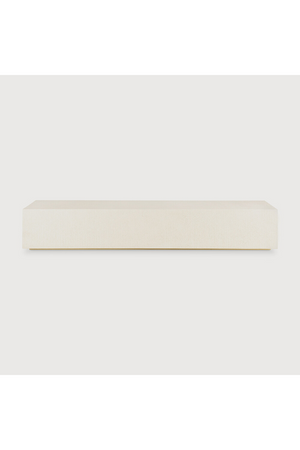   White Cement Floor Shelf | Oroa.com