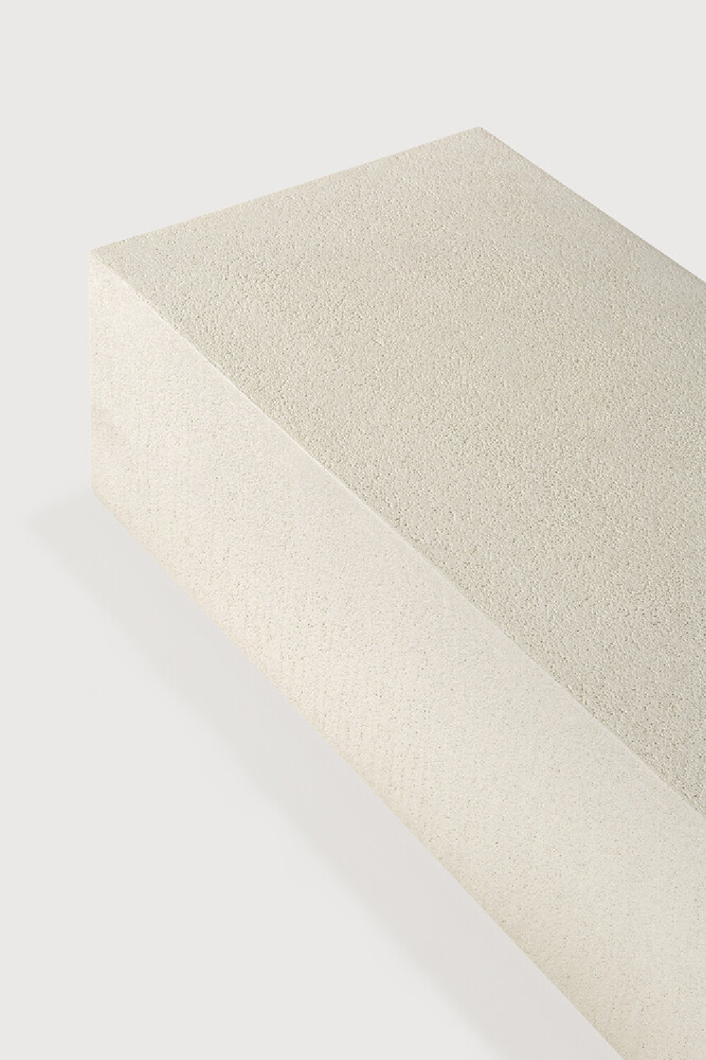   White Cement Floor Shelf | Oroa.com