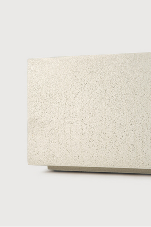   White Cement Floor Shelf | Oroa.com