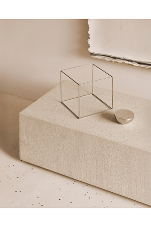   White Cement Floor Shelf | Oroa.com