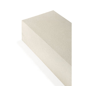   White Cement Floor Shelf | Oroa.com